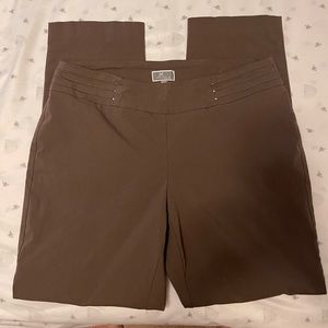Brown pants 14w nice fit